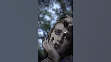 Thumbnail of HALLOWEEN PI021 Bella Canvas T Shirt Video Featuring A Serious Woman And A Wicca Theme