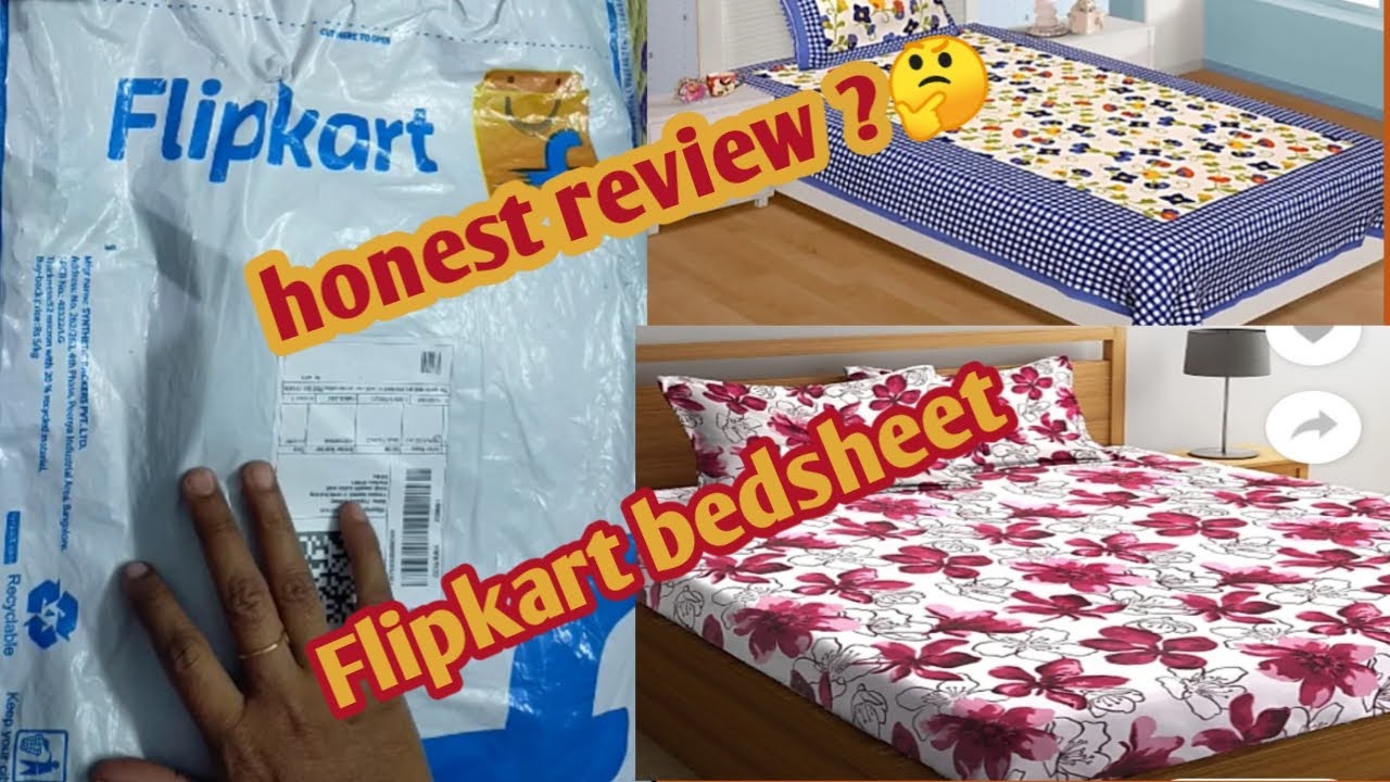 Flipkart smartbuy bedsheet Review Bedsheet haul Flipkart bedsheet