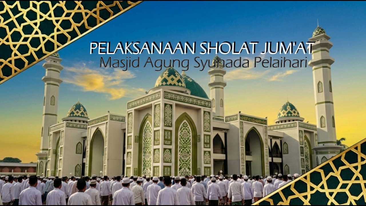 🔴LIVE STREAM IBADAH SHOLAT JUM'AT  MASJID AGUNG SYUHADA PLH (16 RAMADHAN 1447 H/6 MARET 2026 M)