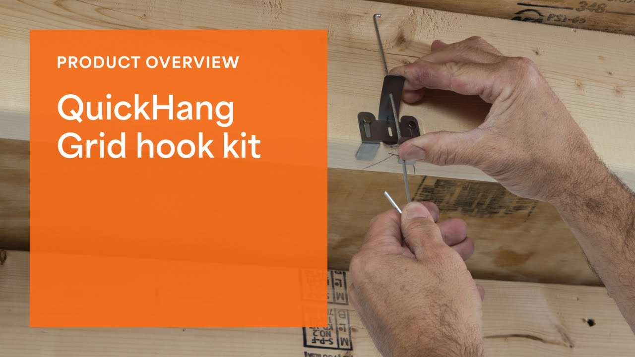 QUICKHANG Grid Hook Kit Product Overview YouTube