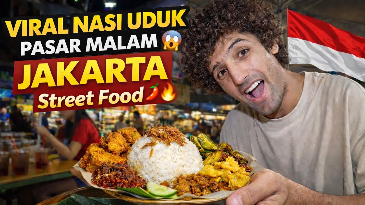 Турецкий иностранец попробовал индонезийского Наси Удука в Кебон Каканге 😱🇮🇩 | НАСТОЯЩАЯ ДЖАКАРТС...