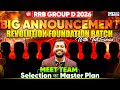 📢 Big Announcement: Revolution Foundation Batch For RRB Group D 2026 | KGS Team | KGS Railway Exams