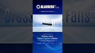 Backward Curved Centrifugal Fans EC Motor blauberg #blauberg #ec #robot #fans