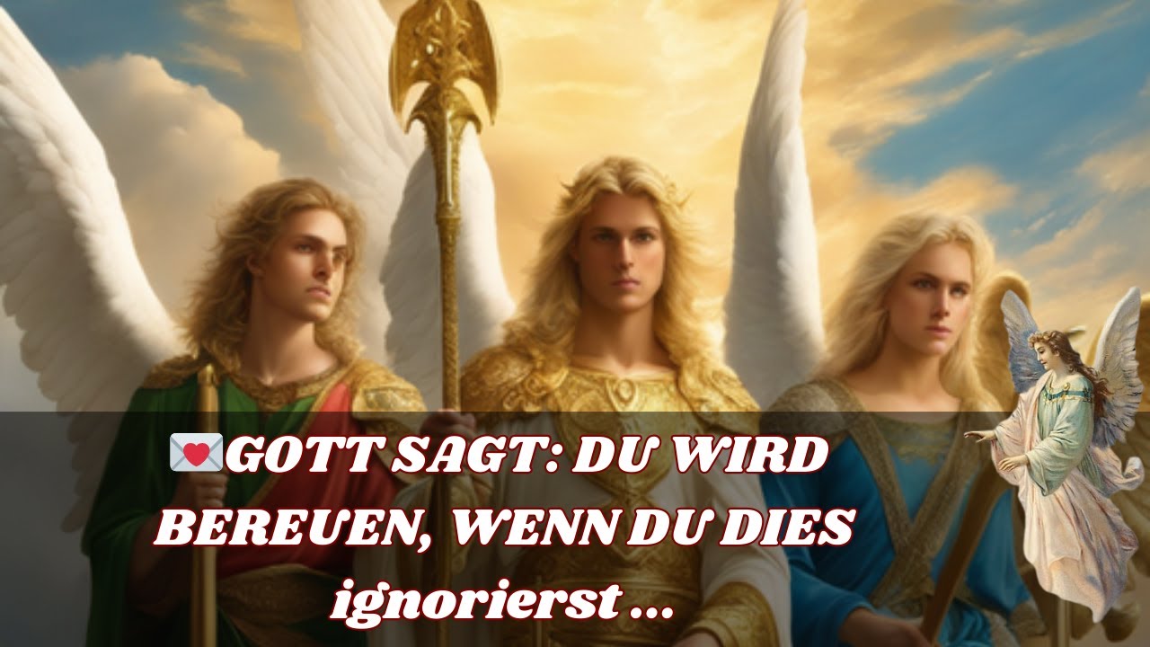 🔴GOTT SAGT: Wenn du ihn ignorierst, werde ich dich für immer verlassen