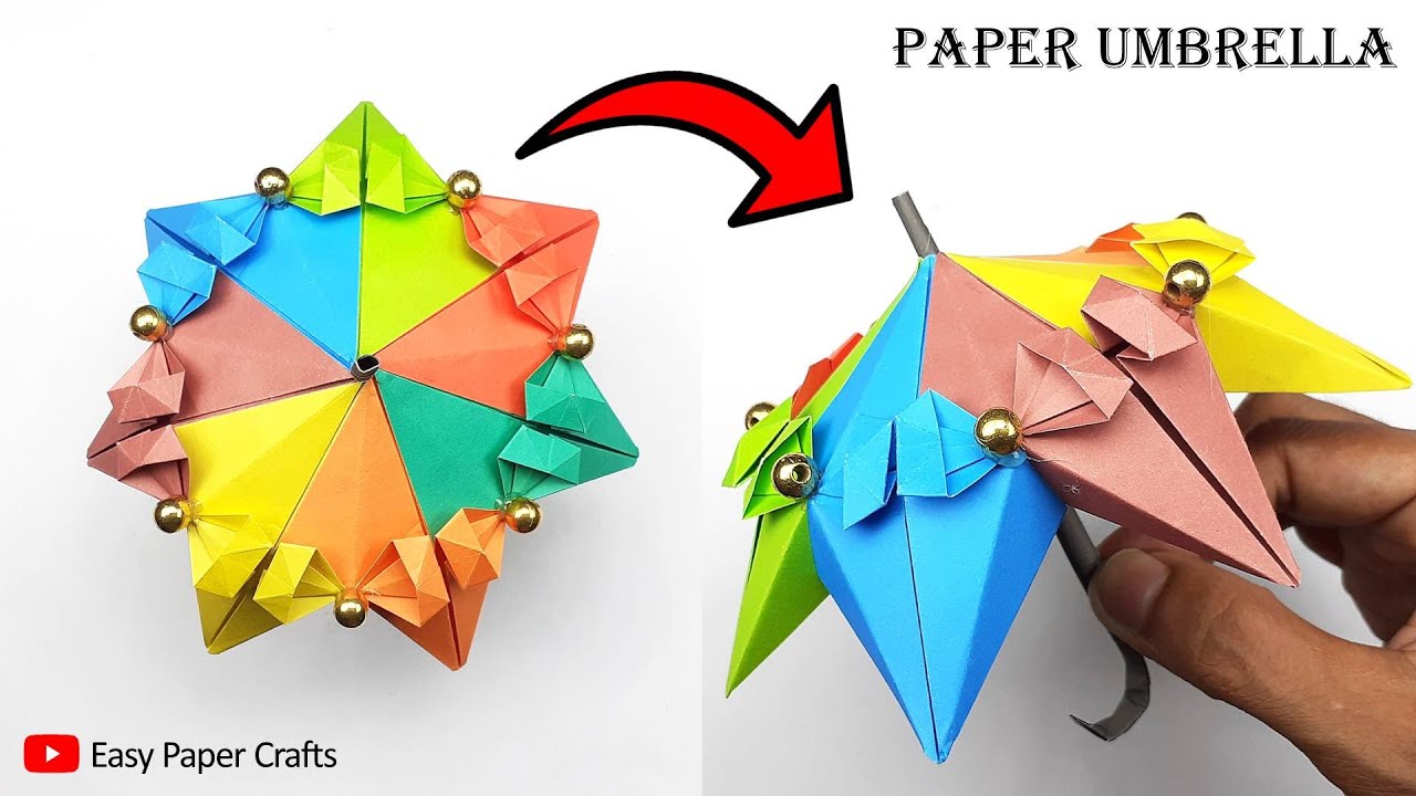 How To Make An Origami Umbrella: A Guide for Beginners - Professor Origami