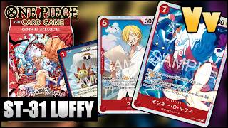 One Piece TCG: First Impressions of the New Red Luffy Starter Deck Support (ST31) - Very Aggressive One Piece TCG: First Impressions of the New Red Luffy Starter Deck Support (ST31) - Very Aggressive
