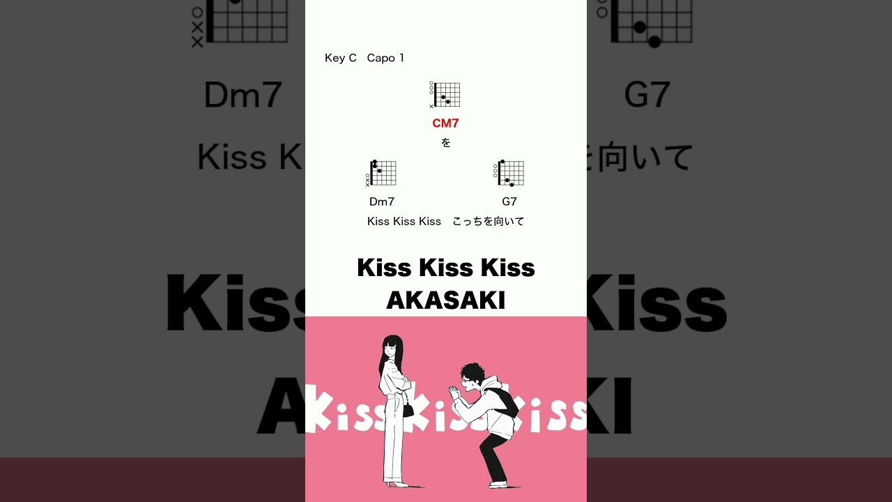 Kiss Kiss Kiss - AKASAKI #コード