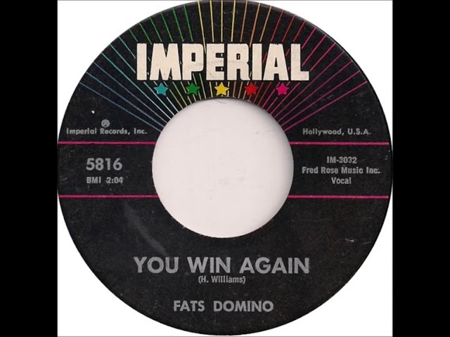 Fats Domino - You Win Again