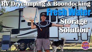 Extra Water for Boondocking &amp; Drycamping!  Off Grid RV Camping