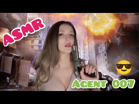Agent 007 - agrasssive asmr whisper  #commedy #asmr #asmrgirl