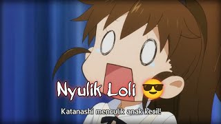 Moment Ketika Lu Nyulik Loli Dijalan 😎 || Jedag Jedug Anime || Scene Anime