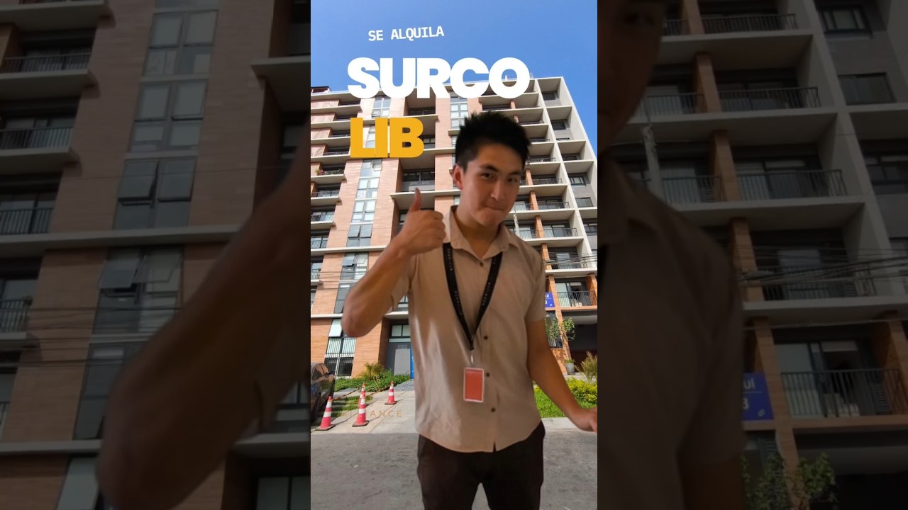 SE ALQUILA ✅1DORM AMOBLADO SURCO EDIFICIO LIB  #up  #pacifico #ULIMA #UPC, #URP#usmp