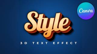 Cara Membuat Teks 3D di Canva! | Efek Tulisan 3D Keren & Mudah 🔥