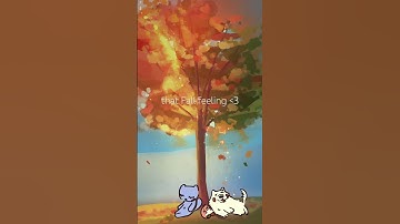 #animation #procreate #fall #cozy