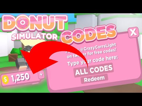 All Working Codes Donut Simulator Roblox Youtube - all new codes in slaying simulator roblox by ronaldoxd gamer
