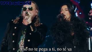 Dua Lipa, Fher de Maná - Oye Mi Amor (Live From Mexico) (Letra)