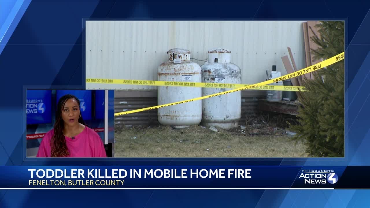 Toddler killed in Butler County fire - YouTube