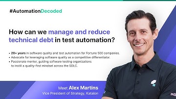 How can we manage and reduce technical debt in test automation?