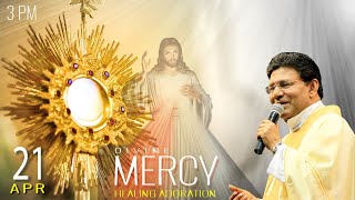 Divine Mercy Adoration Live Today | Fr. Augustine Vallooran | 21 April | Divine Goodness TV