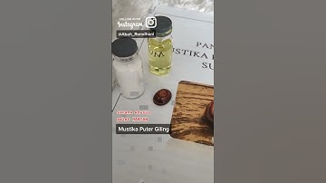Mustika Puter Giling - sarana khusus pelet MANTAN