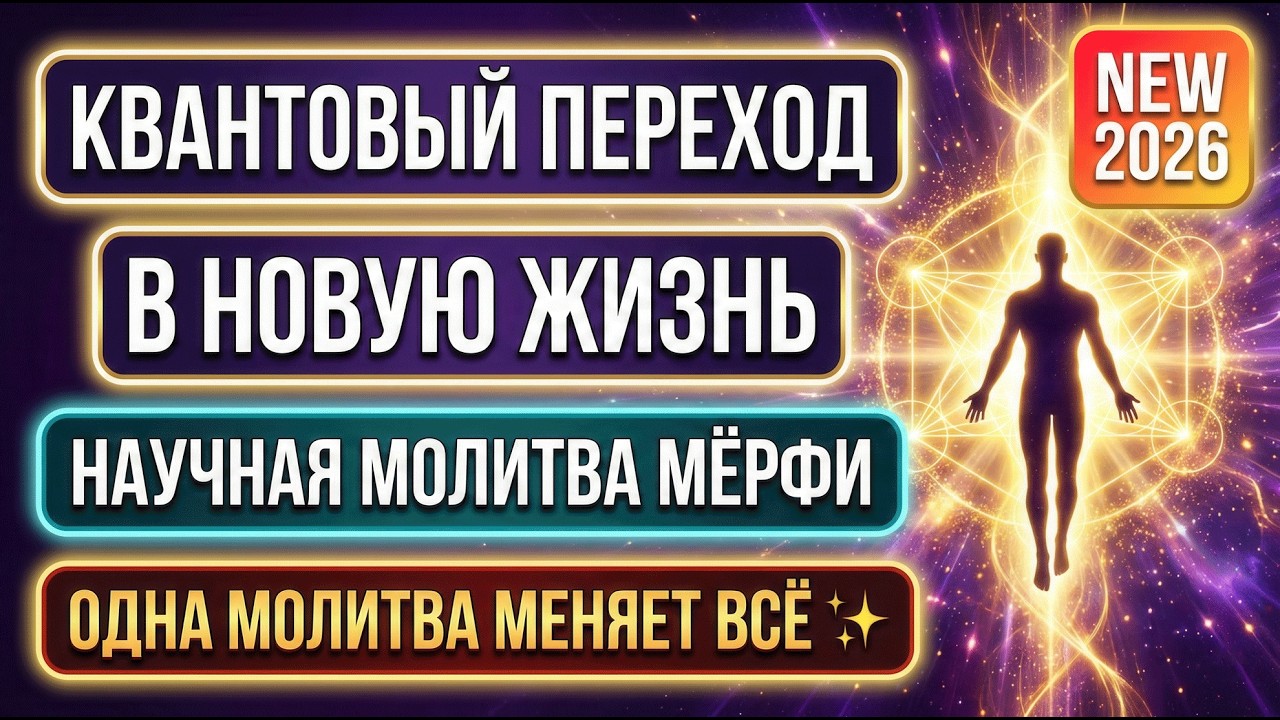 Квантовая Молитва Мёрфи Которая Полностью Перезаписывает Вашу Судьбу