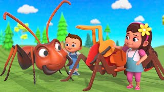 diy ant wooden toys assembly little baby fun play learning kids educational videos 3d cartoons