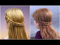 Princess Anna´s Hairstyle from Frozen 2 | Halloween hairstyle for girls  by LittleGirlHair