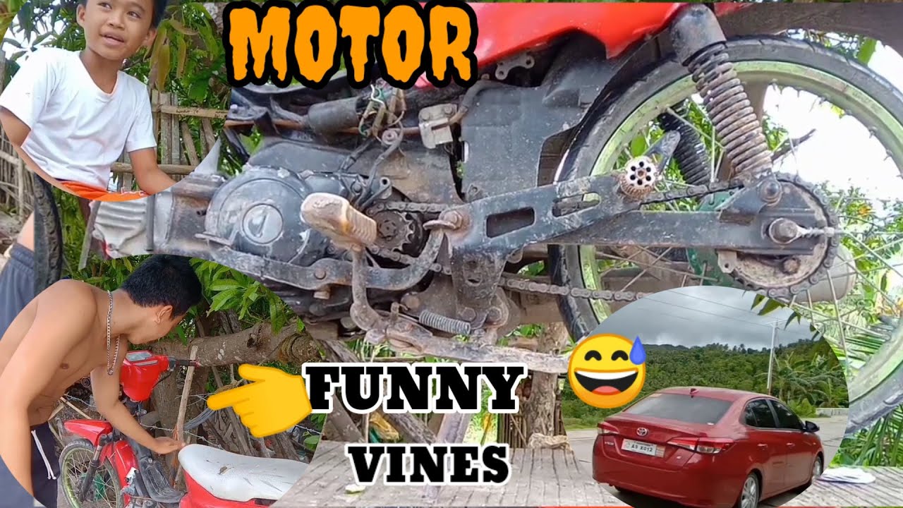 ANG MOTOR KUNG BALIGYA COMEDY (motorcycle) TUBURAN VINES YouTube
