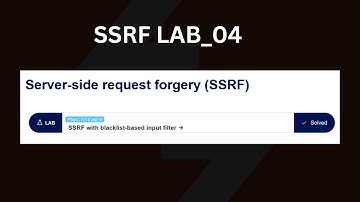 [HINDI] SSRF with blacklist-based input filter || Portswigger || LabSolution_04