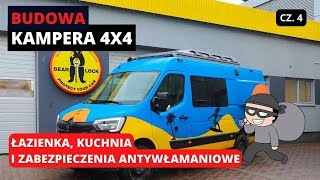 Budowa kampera - PRAWIE FINAŁ! Łazienka, kuchnia i zabezpieczenia