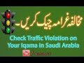 How To Check Traffic Violation (Mukhalafa) in Saudi Arabia Urdu/Hindi Video