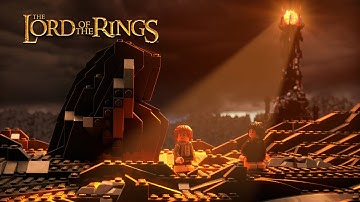 THE LORD OF THE RINGS | Barad-dûr ™ Speed Build (ft. LEGO)