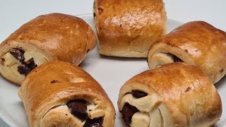 Nouvelle recette de pains au chocolat briochés (chocolatine)