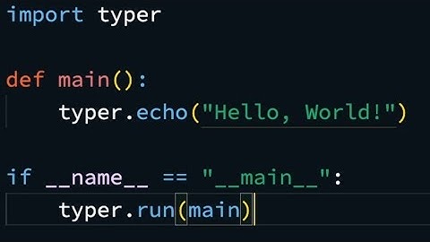 Build Python CLI Apps With Typer: Arguments, Options, and Commands