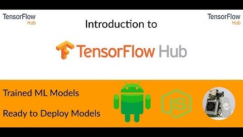 Introduction to TensorFlow Hub
