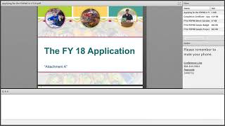 Applying for the FDPIR Nutrition Education Grant in FY18: Overview and Tips