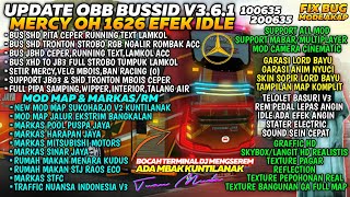 FIX BUG‼️OBB MOD BUSSID V3.6.1 LATEST SOUND MERCY OH 1626 GRAFFIC HD EXTREME LINE & FULL HEADQUARTER screenshot 2