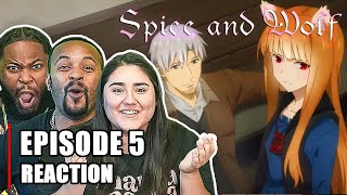 PEAK EPISODE l Spice and Wolf Episode 5 Reaction First Time WATCHING