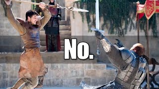 Should you only train in the TRUE ART of fencing?!
