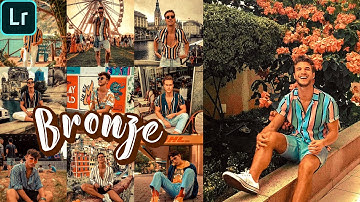 Lightroom Mobile Presets Free DNG | Free Lightroom Preset Tutorials | Warm Bronze Preset