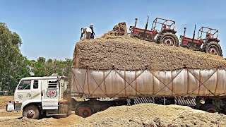 First time  Sugarcane Bagasse Loding in Heavy Truck “Pk Amazing Skills “