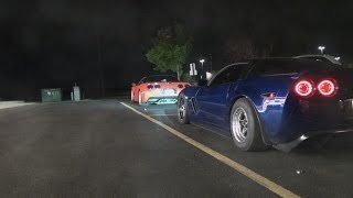 Monster Corvette Z06 vs +750hp CTS-V