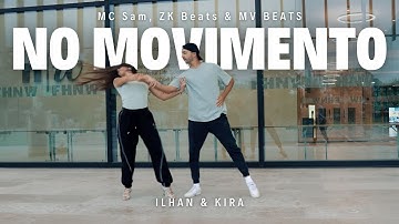 No Movimento by MC Sam, ZK Beats & MV BEATS 🩵 | ILHAN & KIRA #zouk  #dance #coupledance
