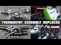 Thermostat Housing Assembly Installation w/ Coolant | 1990 Toyota Corolla