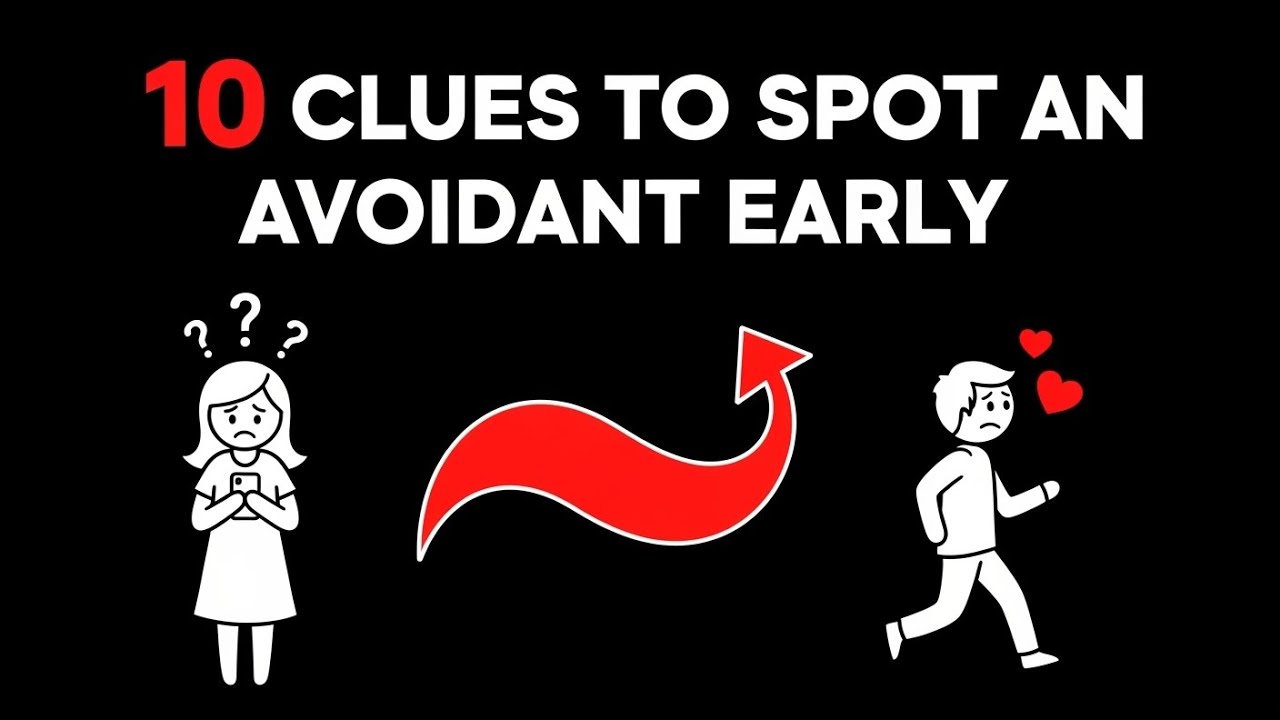 “How to SPOT an Avoidant EARLY in Dating – 10 Key Signs”
