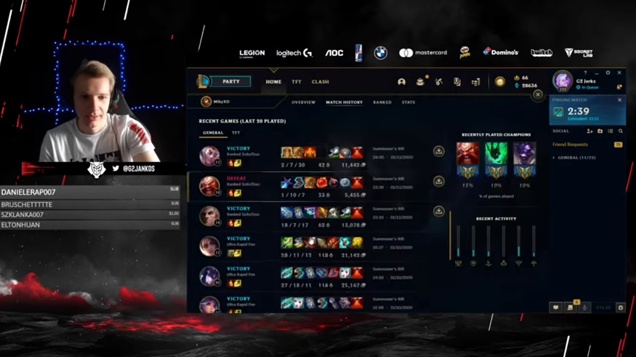 Rekkles and mikyx playing Aram and jankos feels jealous for not getting invited