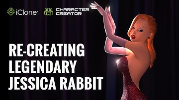 Jasper Hesseling | Re-creating Legendary Jessica Rabbit with iClone Character Creator Pipeline