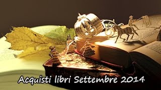 In my mailbox #21 | September 2014 Book Haul | Spiccycullen ♡