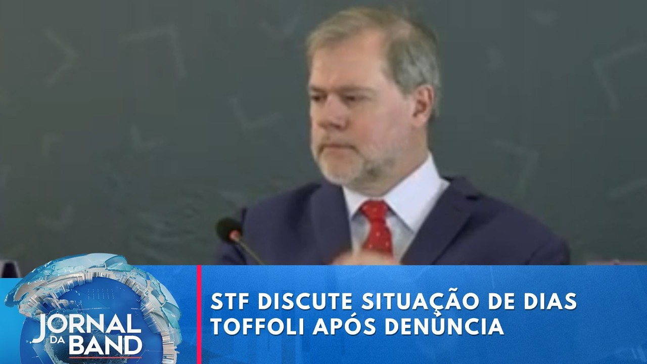 Dias Toffoli é o foco de reunião de emergência convocada pelos ministros STF | Jornal da Band