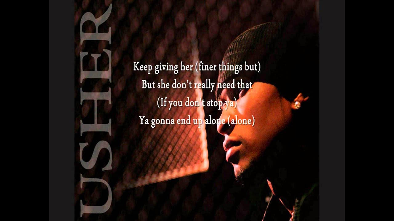 Usher Simple Things With Lyrics Youtube Usher Simple Things With Lyrics Youtube
